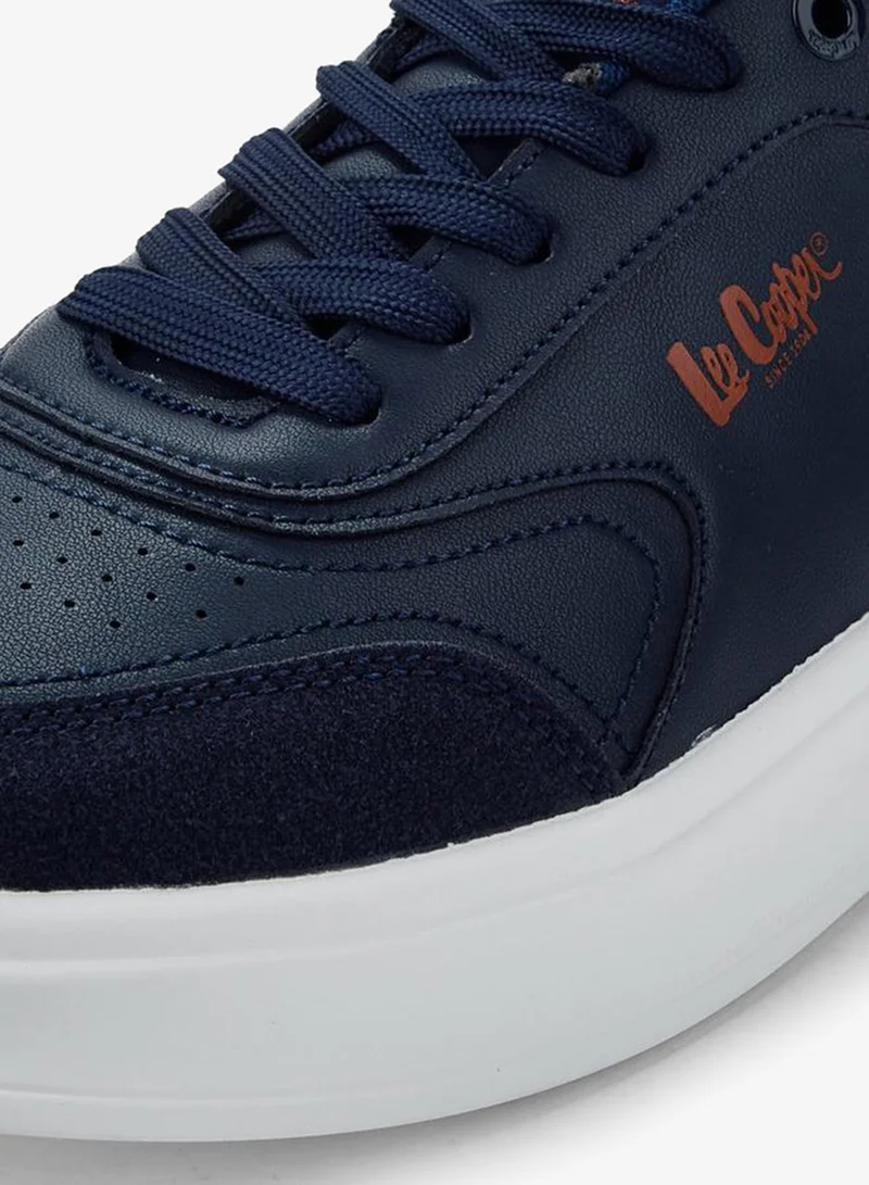 Lee Cooper BLUE Men Lace-Up Ankle Sneakers for Men | Best Price UAE