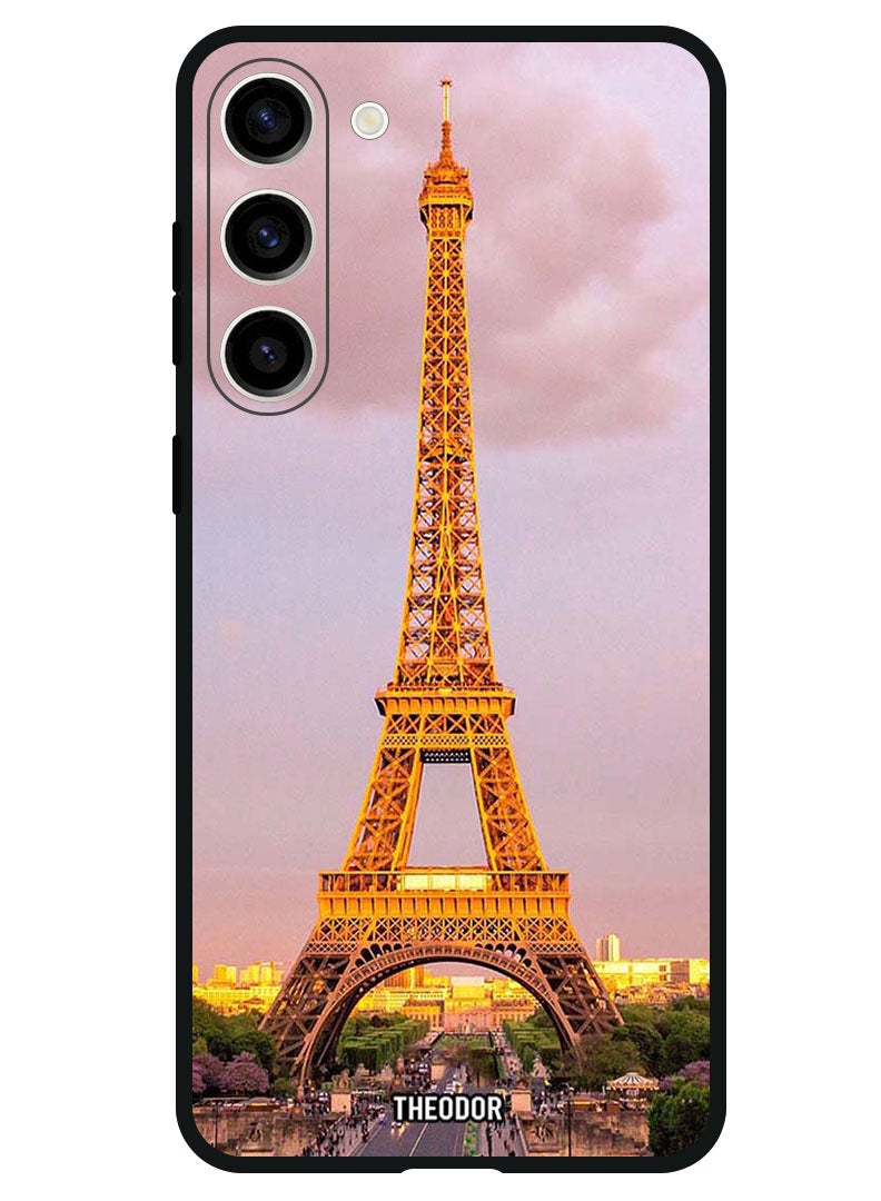Theodor Protective Case Anti Scratch Shock Proof Bumper Cover For Samsung Galaxy S23 FE Eiffel Tower - Image 1