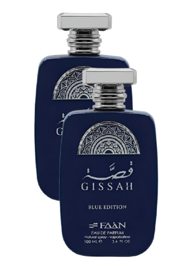 فاان 2 قطع عطر قصة للرجال 100 مل - Image 1