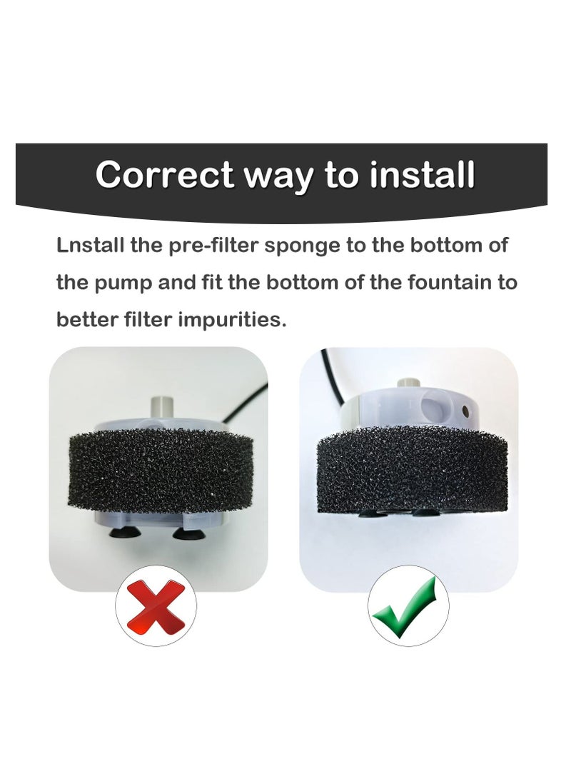 Cat Water Fountain Pump, Cat Fountain Pump Replacement Pump SMA-800 Submersible Motor, Bottom pumping Pet Water Fountain Pump for Stainless Steel Cat Water Dispenser - Image 4