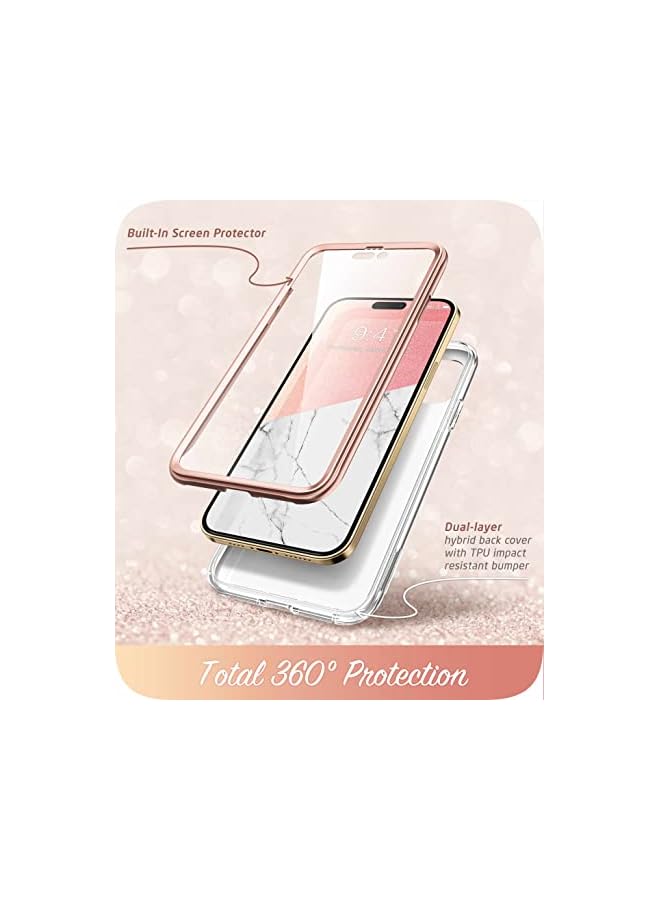 I-blason Cosmo Series for iPhone 14 Pro Max Case 6.7 inch (2022), Slim Full-Body Stylish Protective Case with Built-in Screen Protector - Image 2