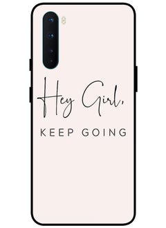 Protective Case Cover For OnePlus Nord Smart Series Printed Protective Case Cover for OnePlus Nord Hey Girl Keep Going