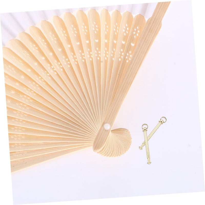 10 Sets Handheld Fan Repair Kit With Metal Shaft Rivets And Nuts For Easy DIY Fixing - Image 5