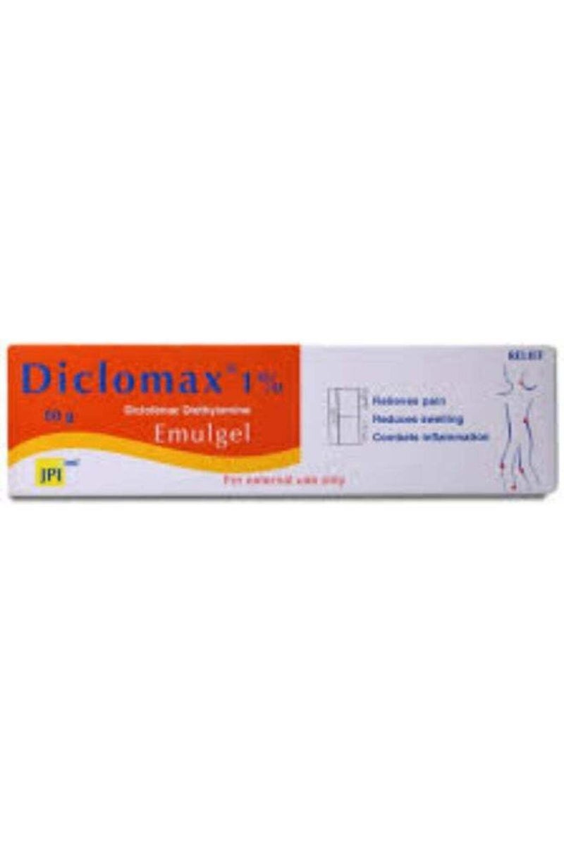 Diclomax 1% Pain Relief Gel For Muscle And Joint, 50gm