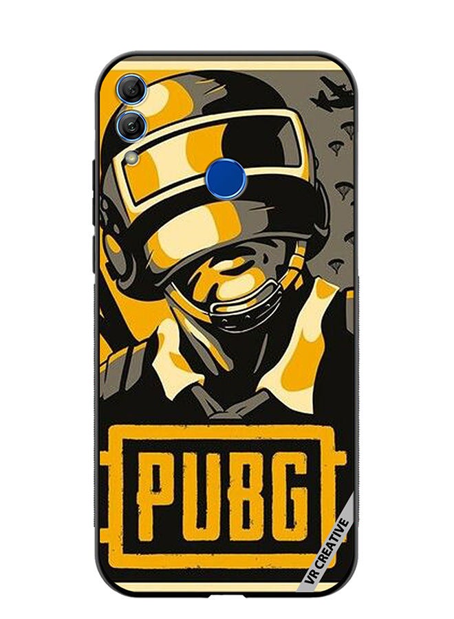 Protective Case Cover For Honor 10 Lite Pubg Design Multicolour