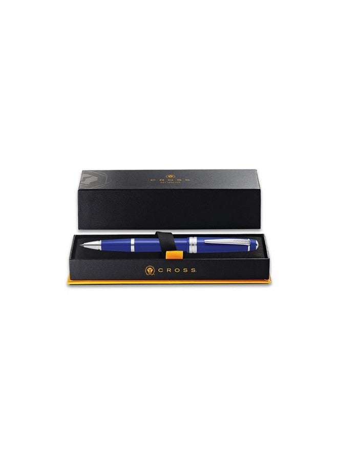 Cross Bailey Light Polished Resin Refillable Gel Ink Rollerball Pen, Medium Rollerball, Includes Premium Gift Box - Blue - Image 3