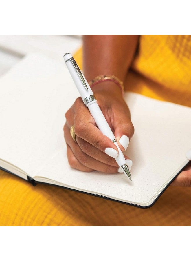 Cross Bailey Light Polished Resin Refillable Gel Ink Rollerball Pen, Medium Rollerball, Includes Premium Gift Box - Blue - Image 4