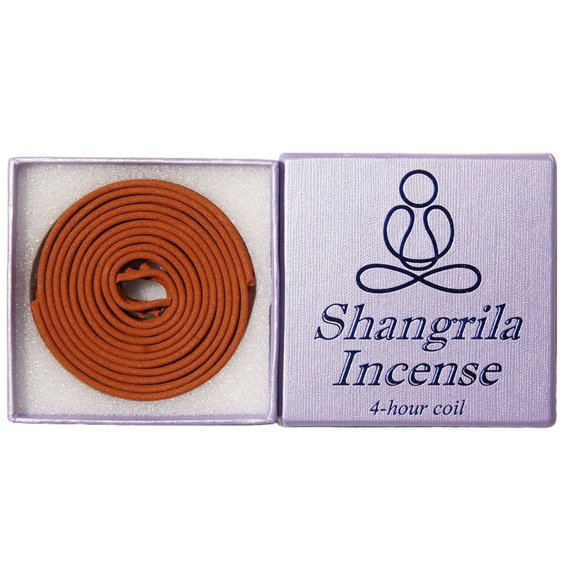 Bosen Incense Bosen2025 Shangrila Incense 12 Pieces 4Hour Coil 100 Natural H003T