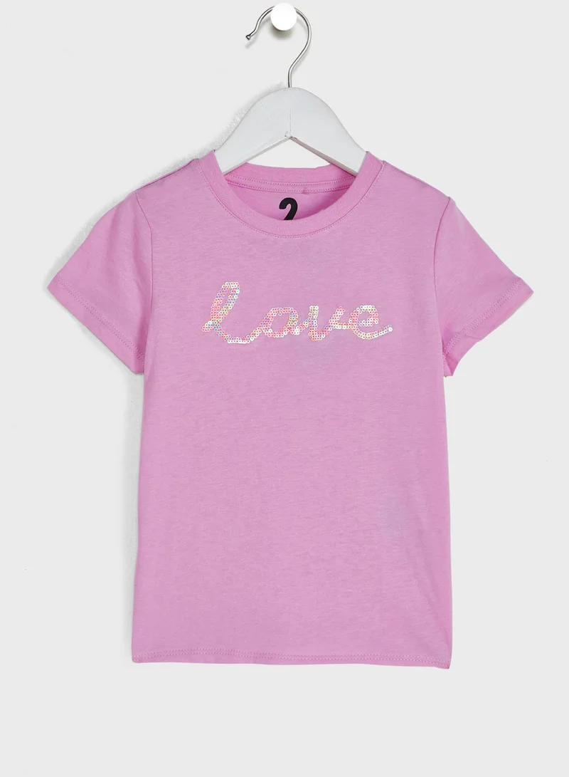 Cotton On Kids Printed Crew Neck T-Shirt