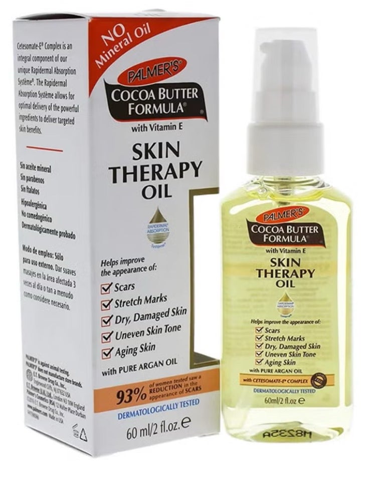 PALMER'S - Stretch Mark Skin Treated Oil with Cocoa Butter and Vitamin E Breastfeeding Cream - Image 1