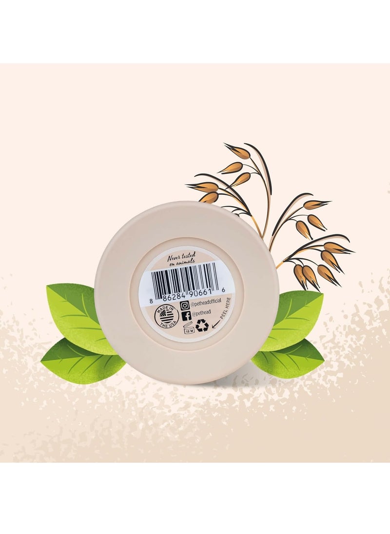 PET HEAD On All Paws Oatmeal Paw Butter Soothes and Nourishes for Soft Crack free Paws and Noses Paw Moisturiser Balm Professional Grooming Vegan Lick Safe Gentle Formula for Puppies 40g  - Image 3