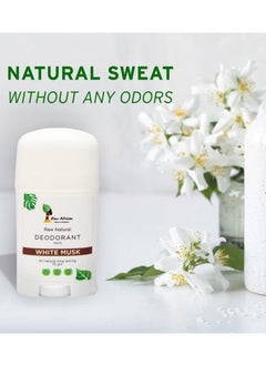 Raw African Raw African Raw Natural Deodorant Wax White Musk - 75 GM  - Image 5