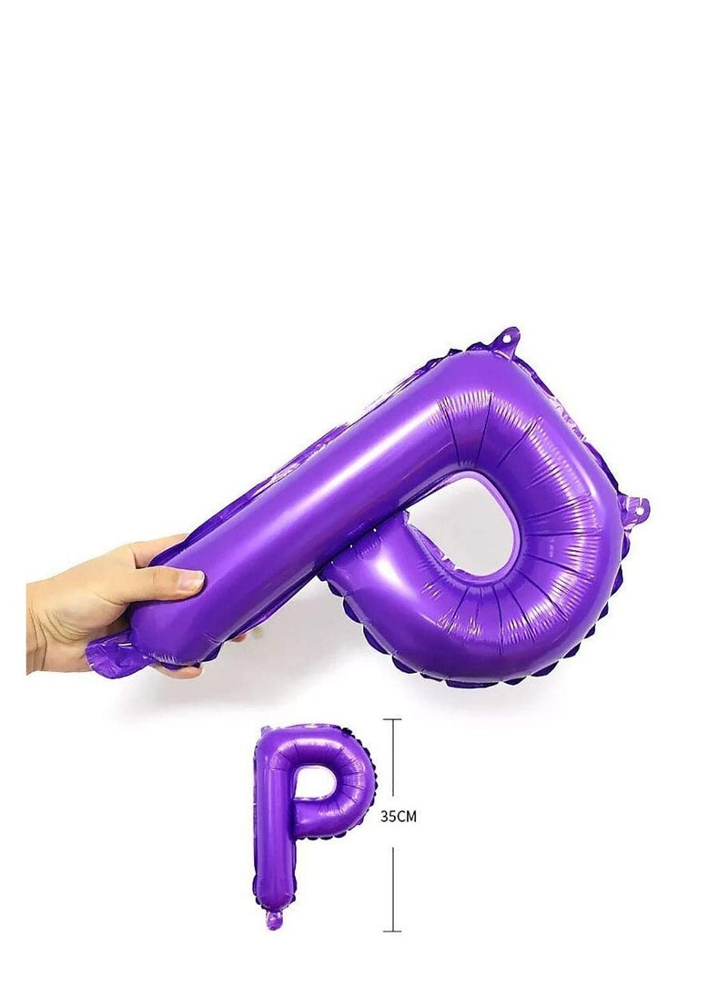 مارك الأرجواني الوردي عيد ميلاد سعيد بالونات راية ، 16 بوصة مايلر احباط الرسائل علامة عيد ميلاد للبنات الأولاد الأطفال والكبار زينة عيد ميلاد ولوازم الحفلات - Image 2