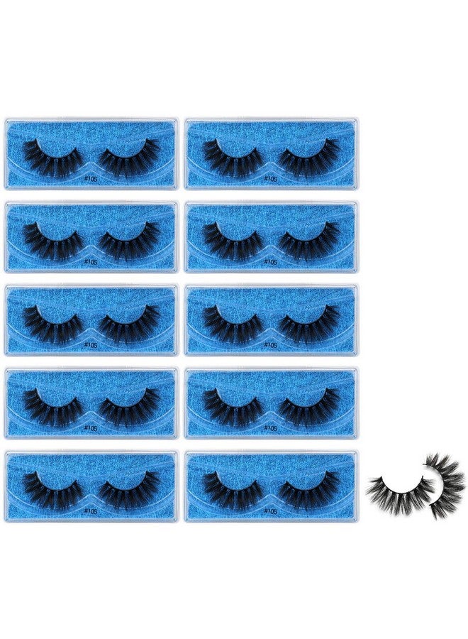 Vayator 10 Pairs 3D Faux Mink Eyelashes Natural Thick Long False Eyelashes Dramatic Fake Lashes Makeup Extension Eyelashes Maquiagem ( 107) - Image 5