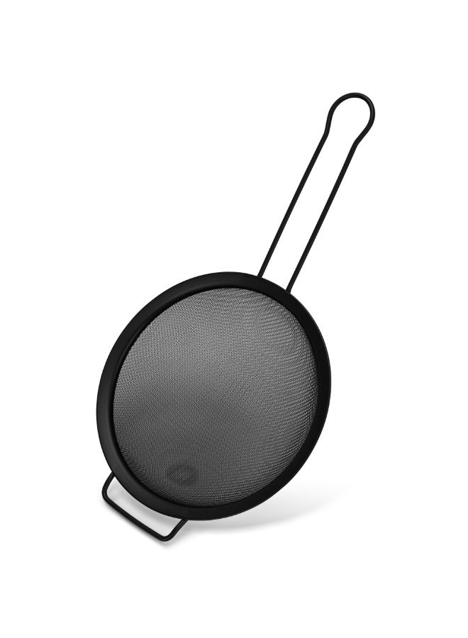 Fissman منخل شبكي ناعم 20 سم مع حلقة تعليق، مصفاة شبكية ناعمة من الفولاذ المقاوم للصدأ في المطبخ - Image 1