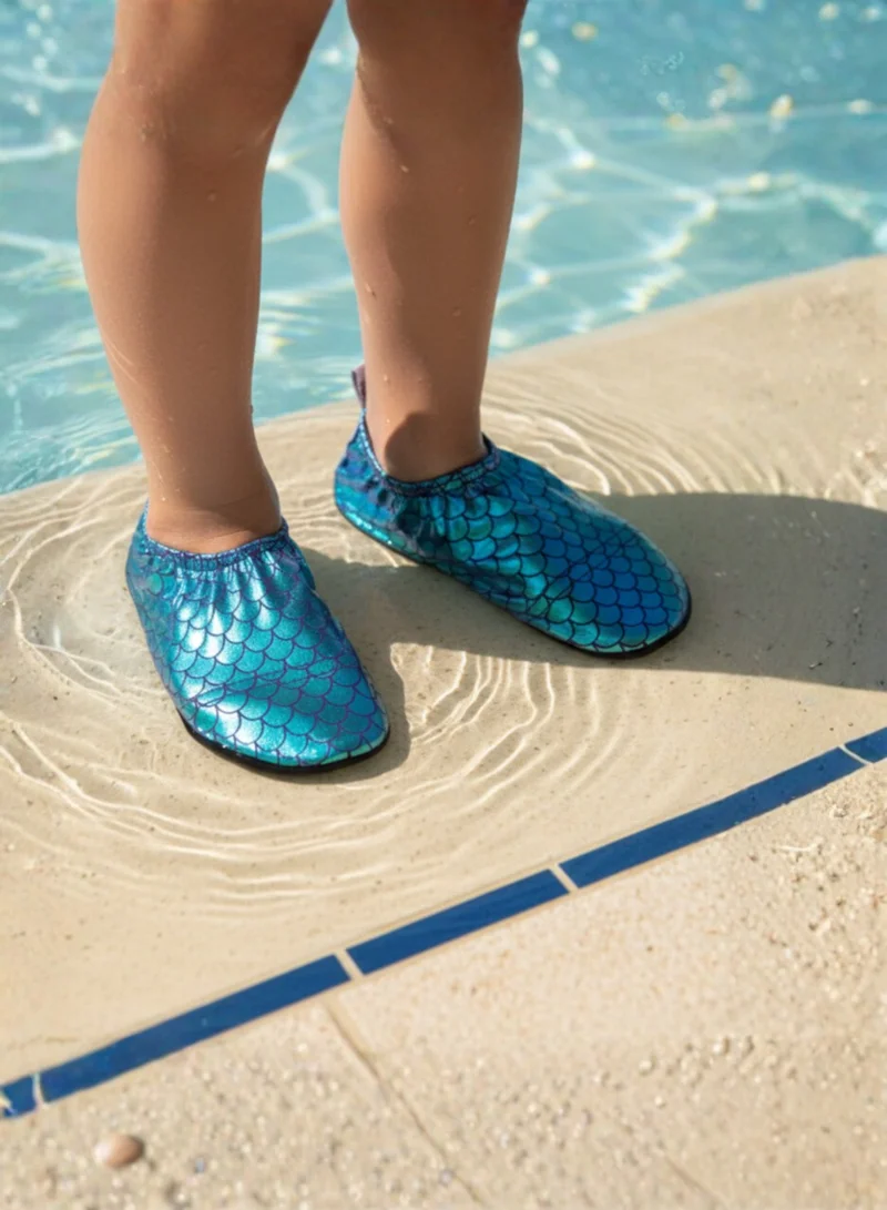 Slipstop green Slipstop Ivy Print Kids Non Slip Water and Beach Shoes Lightweight Quick Dry Swim Ready Footwear for Babies and Children for Women | Best Price UAE