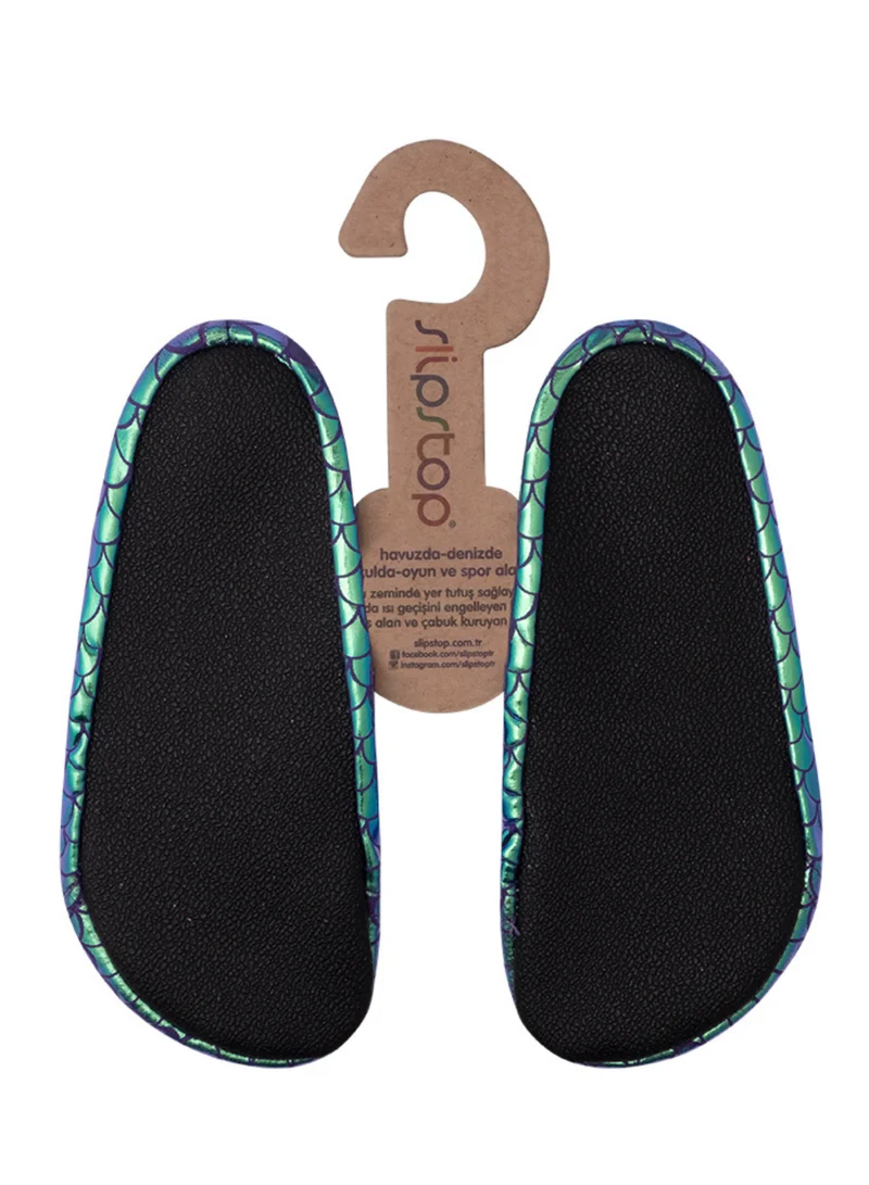 Slipstop green Slipstop Ivy Print Kids Non Slip Water and Beach Shoes Lightweight Quick Dry Swim Ready Footwear for Babies and Children for Women | Best Price UAE
