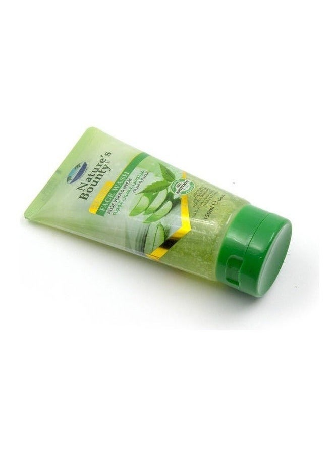 NATURE'S BOUNTY - Nature's Bounty Face Wash, Neem and Aloe Vera, 150 ml - Image 1