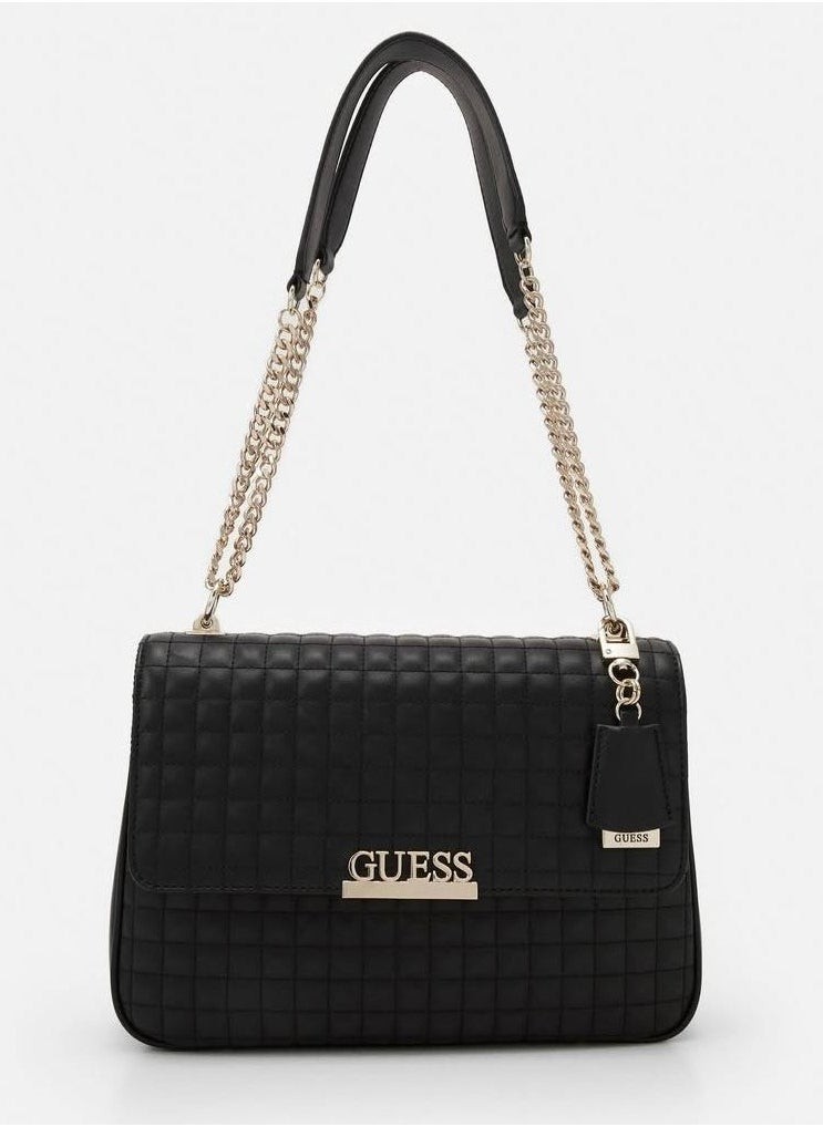 GUESS Guess Black Quilted Shoulder Bag For Women  - Image 1