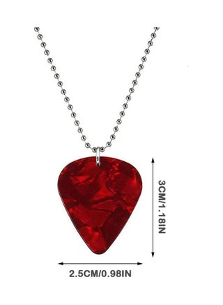 Guitar Pick Necklace Plectrum Pendant Chain Instrument Accessories Music Lover Pendant Rock Punk Jewelry for Music Fans Musician Friends - pzsku/Z8725504444629317CC7CZ/45/_/1732088875/d8775741-9861-496b-808a-28a4528ecb85