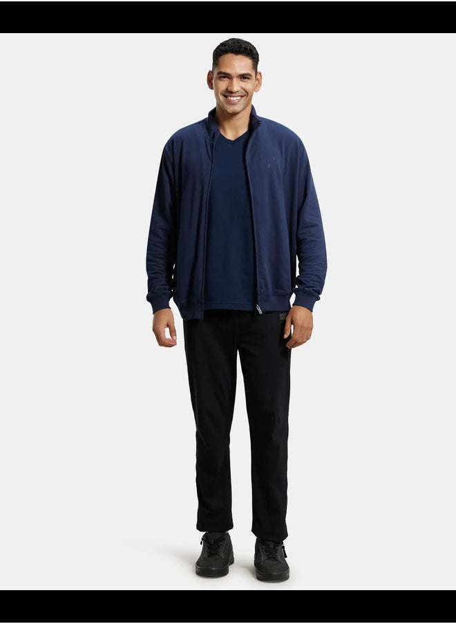 JOCKEY Jockey 2730 Super Combed Cotton French Terry Fabric Men's Regular Jacket with  Convenient Pockets  - Image 3