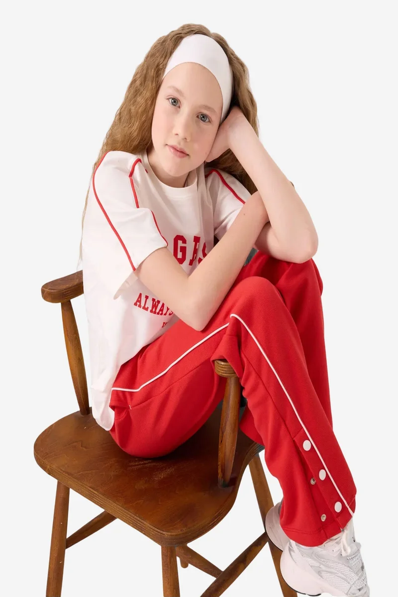 TOMMY Youth Cotton-Blend Pajama Set