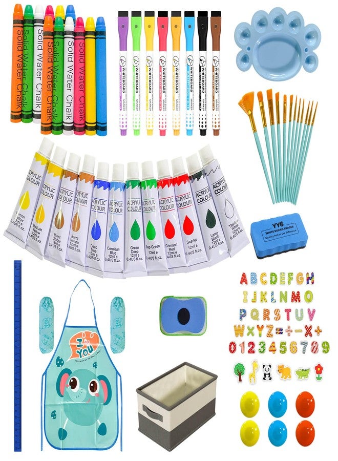 SUNFATT Kids Easel Accessories Set,100+ Supplies Easel for Kids,Suitable for All Kids Art Easel,Kids Toys for Ages Aged 3 4 5 6 7,8-13 - Image 1