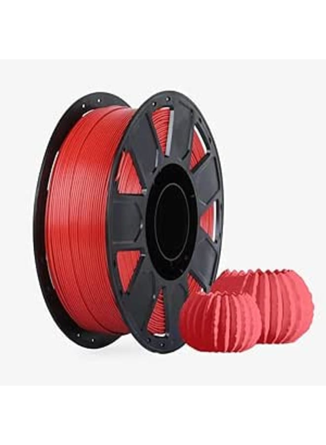 FUTURE ERA 3D Printing Filament – Choose PLA, PETG, or TPU | 1.75mm | 1Kg Roll (RED, PETG)