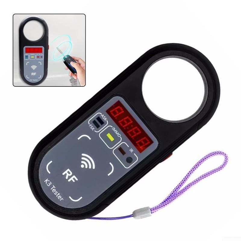 K3 Automotive Key Signal Tester 100 999MHz With LCD Display For Clear Frequency Readings XDRT20 V2 - Image 3