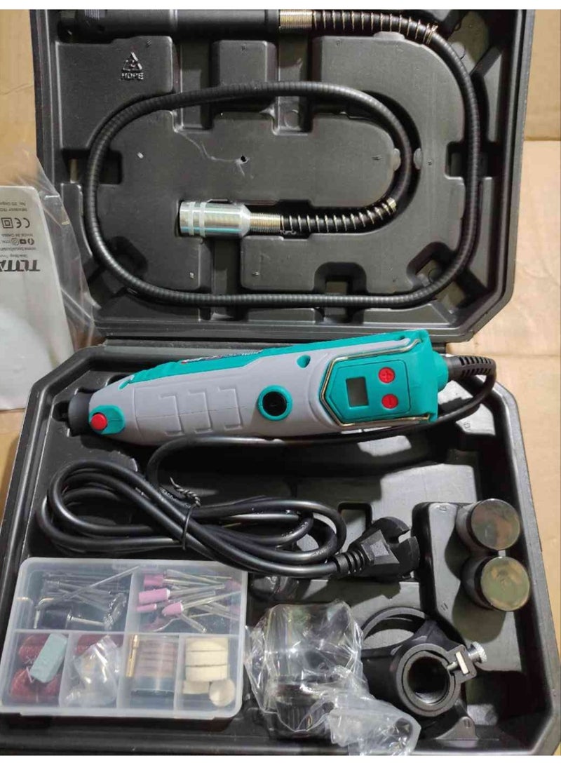TOTAL Mini Craft Digital 200W Multi-Speed ​​Electric Kit with 149 Accessories - Image 2