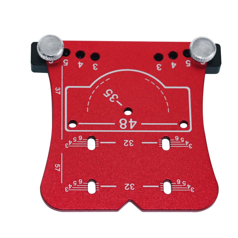 35mm Hinge Hole Opener Aluminum Alloy Hinge Hole Puncher Woodworking Hole Drilling Guide Locator Metal Hole Opener Hinges Drilling And Mounting Accessory - Image 3