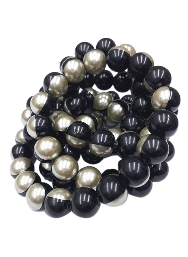 NIBEMINENT 85-Piece Of Line Glass Beads 1cm - Image 1