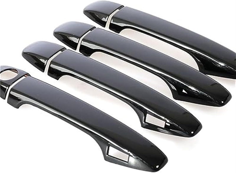 DEMULAX Glossy Black Car Door Handle Cover for Subaru Outback - Image 1