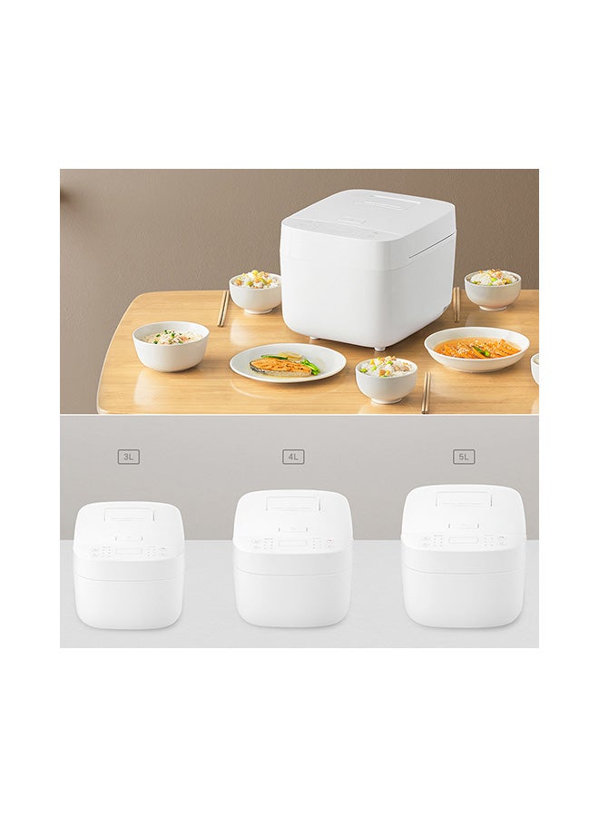 Xiaomi Smart Multifunctional Rice Cooker 3L 710W – Intelligent App Control, 8 Cooking Functions, 24H Timer, High-Power Fast Cooking, Non-Stick Easy-Clean Interior – Perfect for Versatile Home Cooking 3 L 710 W BHR7925UK White - Image 3