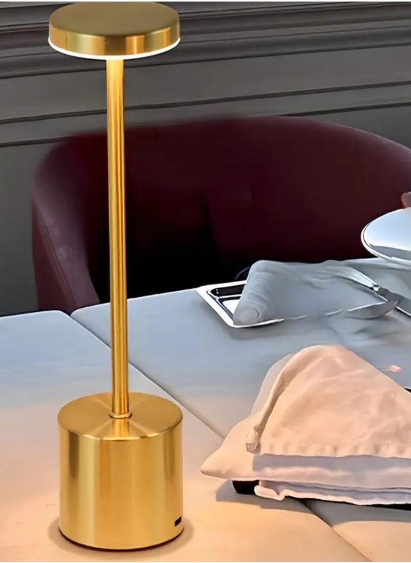 Generic - Touch table lamp LED table lamp Rechargeable desk light Modern home decor Three color options lamp Light fixture Bedroom lamp "Modern Touch Table Lamp: Light Fixture for Any Space with Three Colors" "LED Table Lamp with Touch Control: White, Natural, and Yellow Lighting" "Rechargeable USB Table Lamp: Stylish Light Fixture for Any Room" "Illuminate Your Space: Modern Table Lamp Perfect for Bedrooms and More" - Image 1