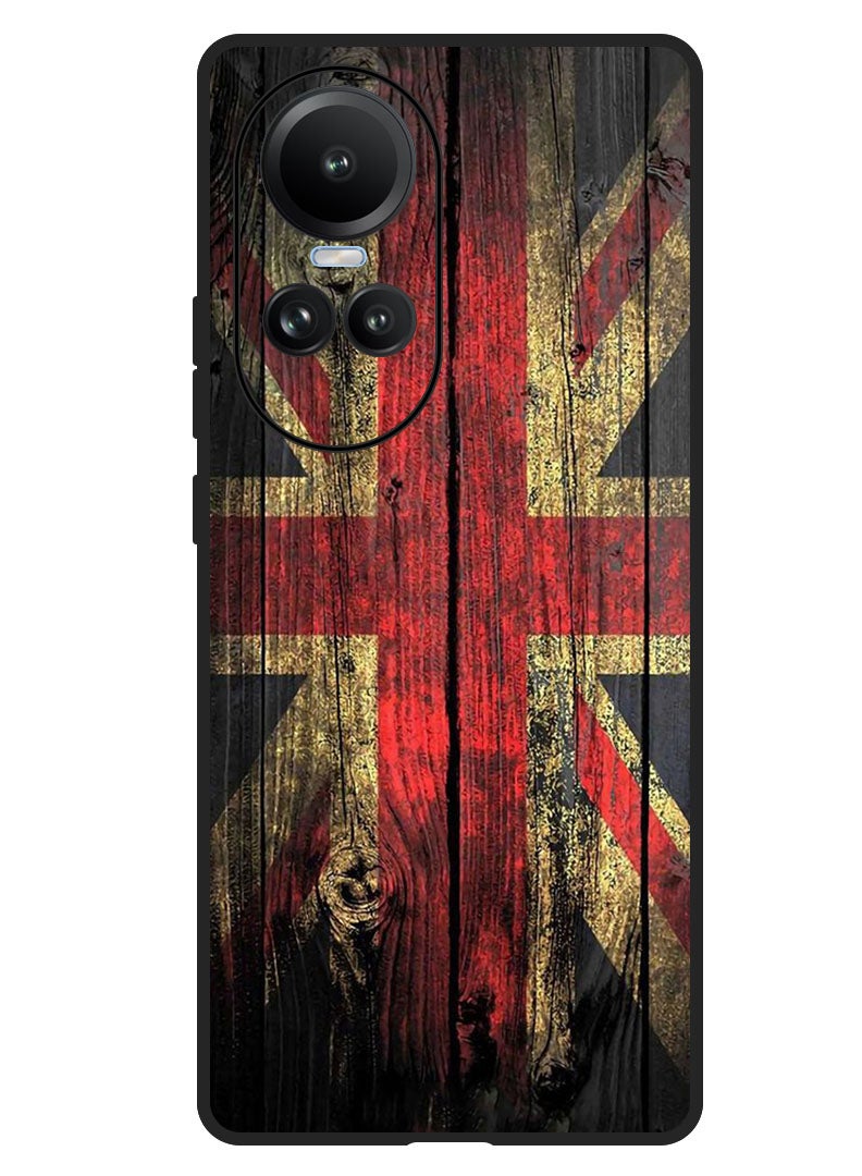 Theodor Protective Case Anti Scratch Shock Proof Bumper Cover For Oppo Reno 10/10 Pro Vintage wood - Image 1