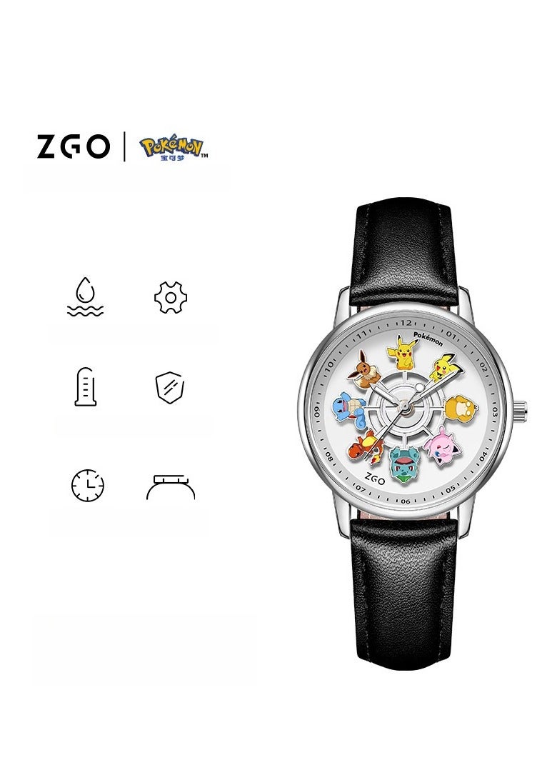 ZGO Carousel Watch Quartz Watch Waterproof Creative Gift Watch - Image 1