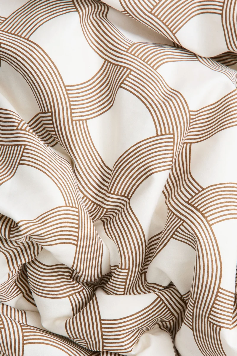 H&M Double/king size sateen duvet cover set