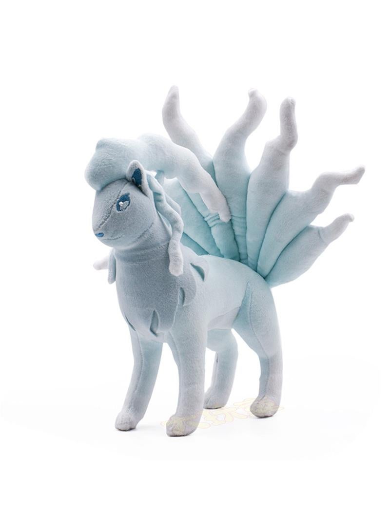 Bluejw 1-Piece Pocket Monsters Figure Ninetales Plush Toys 22cm - Image 1