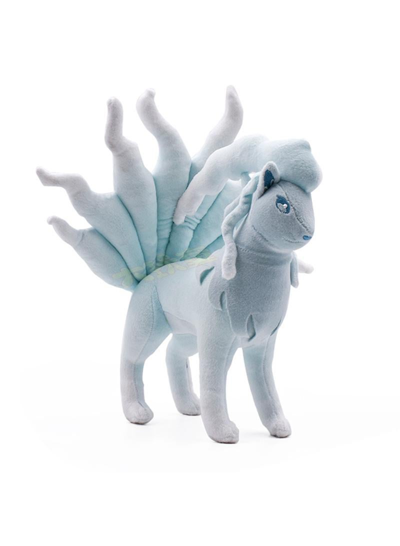 Bluejw 1-Piece Pocket Monsters Figure Ninetales Plush Toys 22cm - Image 3