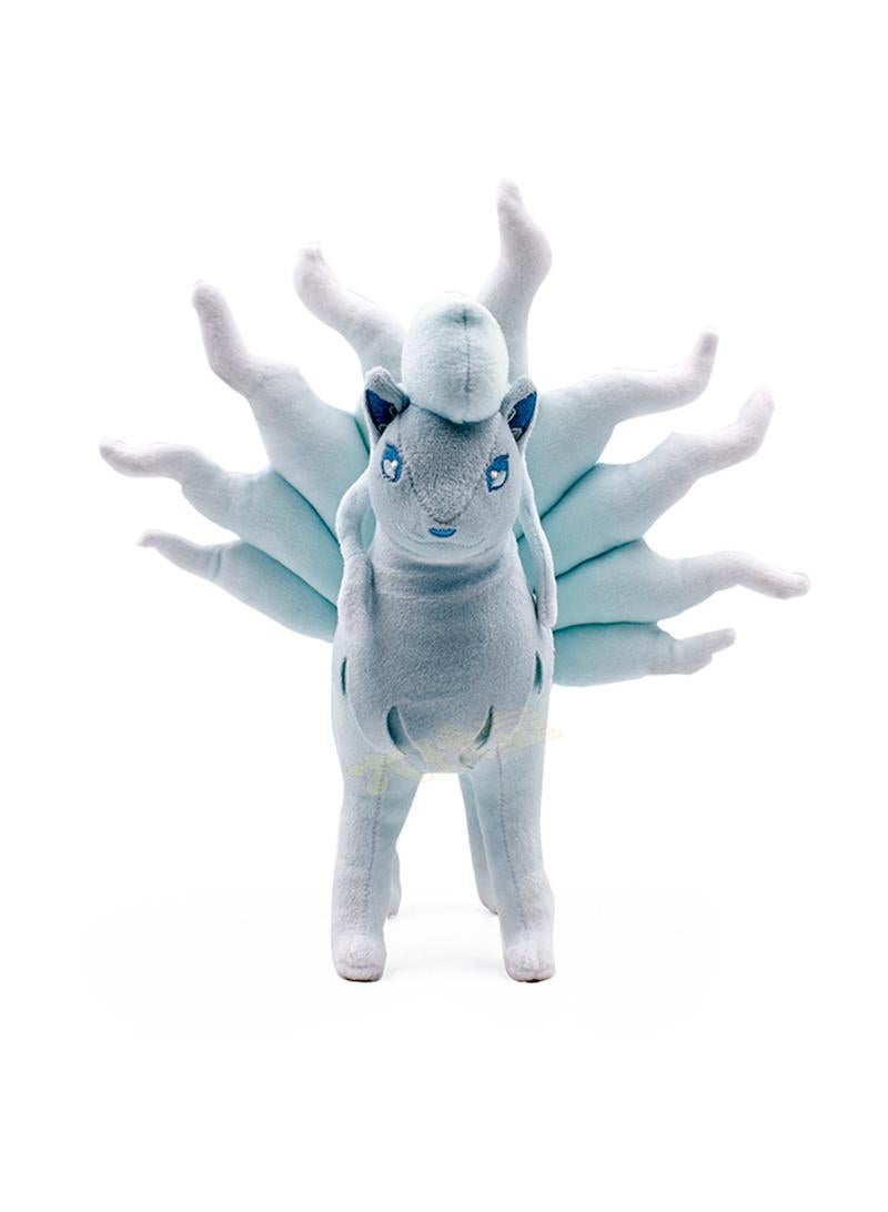 Bluejw 1-Piece Pocket Monsters Figure Ninetales Plush Toys 22cm - Image 2