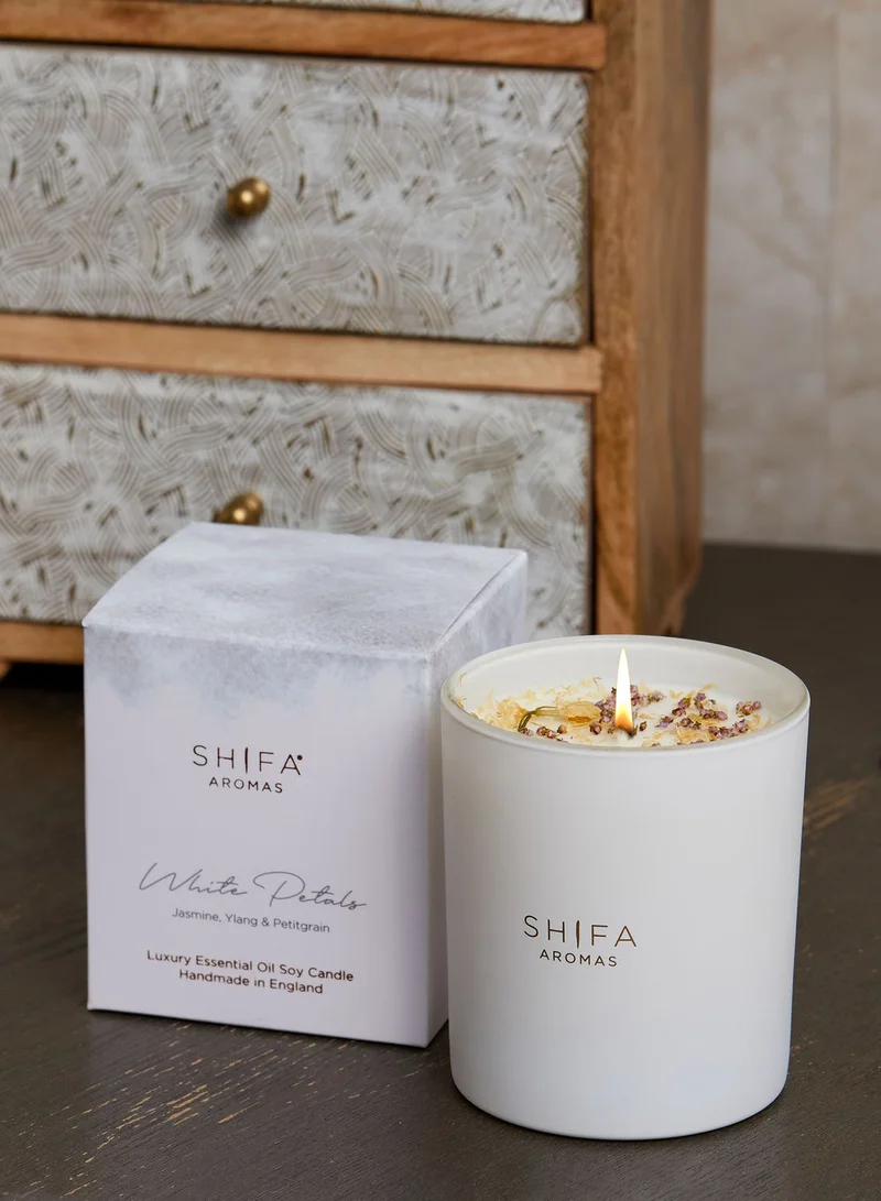 Shifa Aromas Jasmine, Ylang & Petit Grain Candle 220g