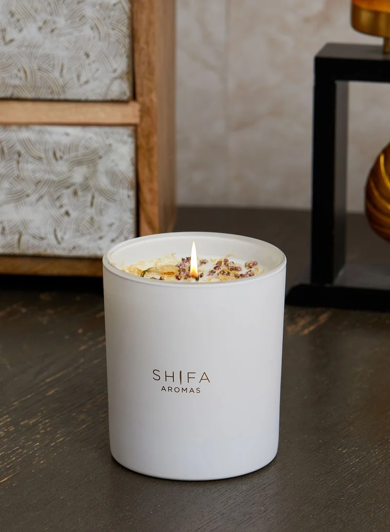 Shifa Aromas Jasmine, Ylang & Petit Grain Candle 220g