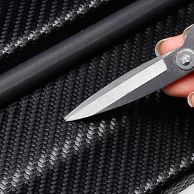 Rear Bumper Guard Compatible with Ford F-350 2017-2022 2023-2025 Carbon Fiber Trunk Scuff Plate Protector Rear Sill Guard Scratch Resistant Tailgate Entry Cover - Image 4