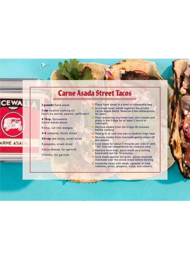 Spicewalla Taco Seasoning 3 Pack | Carne Asada, Al Pastor, Pescado Verde | Gluten Free, Non-GMO, No MSG, Gift Set - Image 5