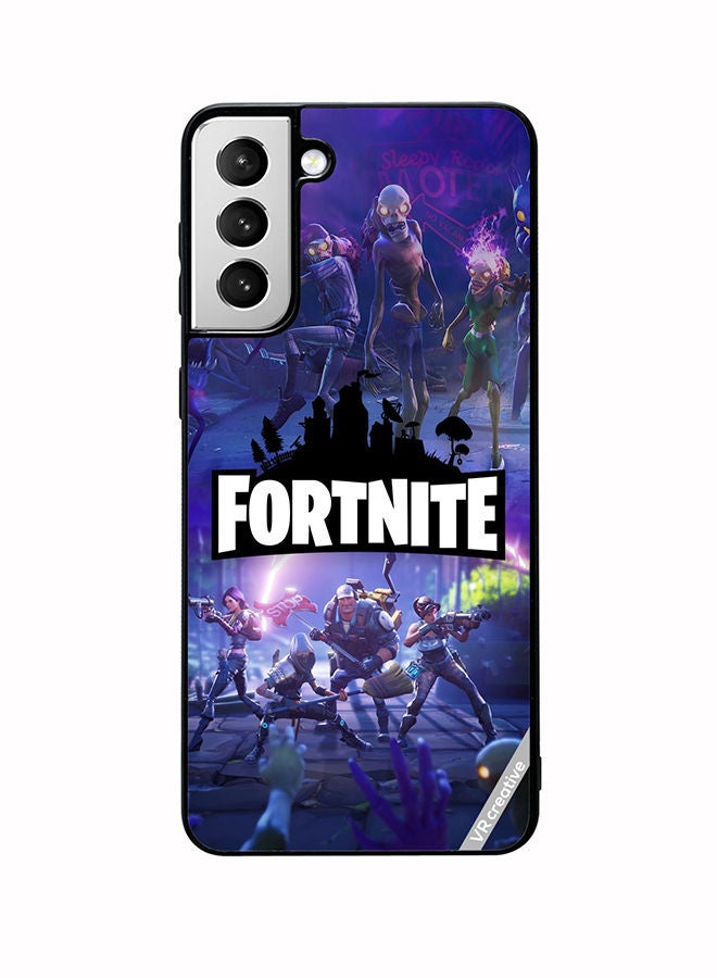 VR CREATIVE Protective Case Cover For Samsung Galaxy S22 Plus 5G Fortnite Design Multicolour - Image 1