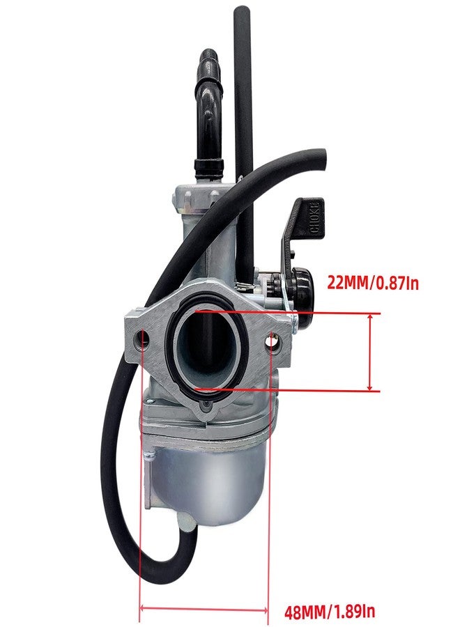 Aniro Moto طقم فلتر هواء مكربن أنيرو موتو 22 مم PZ22 للدراجات النارية الترابية SSR CRF50 سعة 110 سم مكعب و125 سم مكعب - Image 4