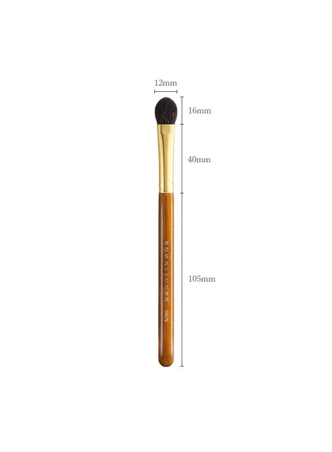Rownyeon Makeup Brush Chimo Cm172 Eyeshadow Set, Squirrel Wool Blending, Smudging, Highlighting, Detailing, Eyeliner, And Eye Bags