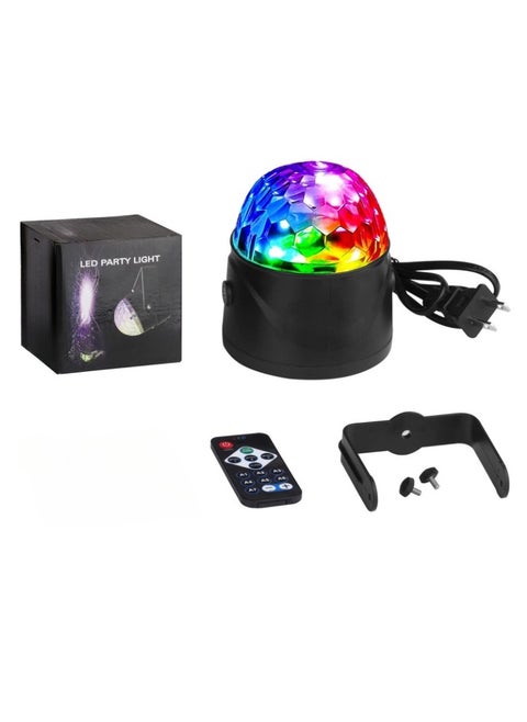 Disco Ball, 360 Degree Rotating LED Disco Lights, Durable RGB Dynamic Party Lamp, Lightweight And Portable Music Activated Disco Light For Home Party Car, (With Remote)