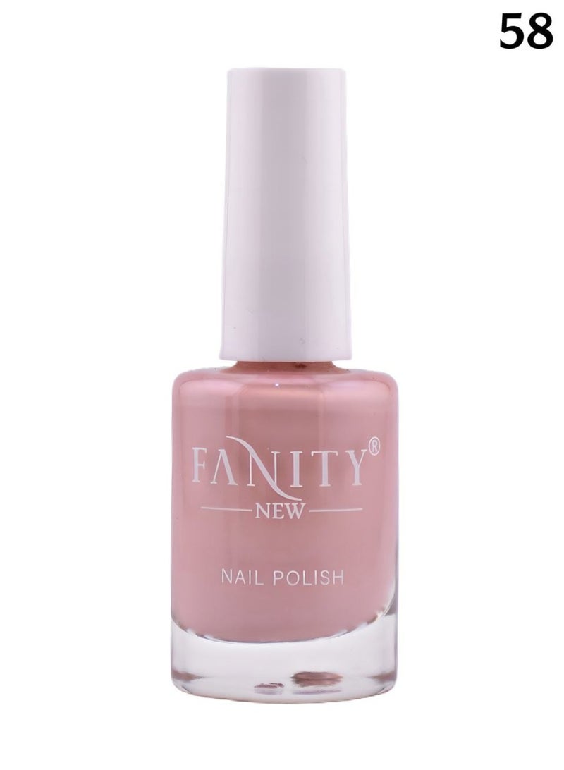 Fanity Nail Polish – Shade 058 + Free Nail Polish Remover - Image 1